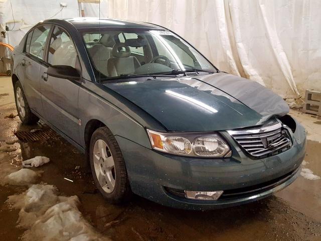 1G8AL55F97Z163932 - 2007 SATURN ION LEVEL GREEN photo 1