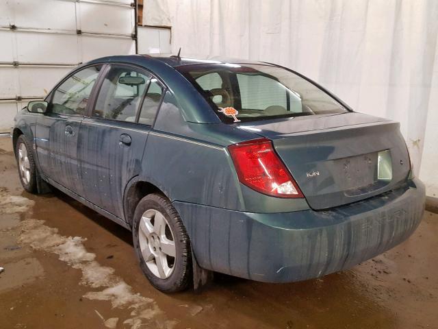 1G8AL55F97Z163932 - 2007 SATURN ION LEVEL GREEN photo 3