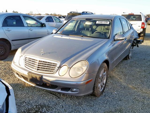 WDBUF56J16A821400 - 2006 MERCEDES-BENZ E 350 SILVER photo 2