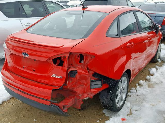 3FADP4BJ2FM161682 - 2015 FORD FIESTA SE RED photo 9