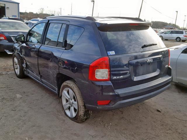 1J4NF1FB0BD142017 - 2011 JEEP COMPASS SP ლურჯი ფოტო 3