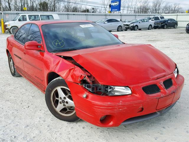 1G2WP52K32F104388 - 2002 PONTIAC GRAND PRIX RED photo 1