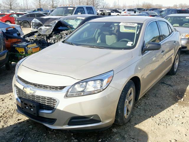 1G11A5SL7FF320839 - 2015 CHEVROLET MALIBU LS TAN photo 2