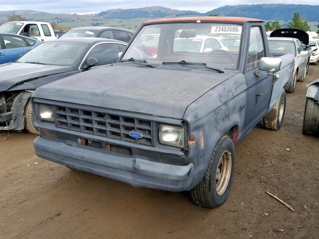 1FTBR10A3JUD82788 - 1988 FORD RANGER GRAY photo 2