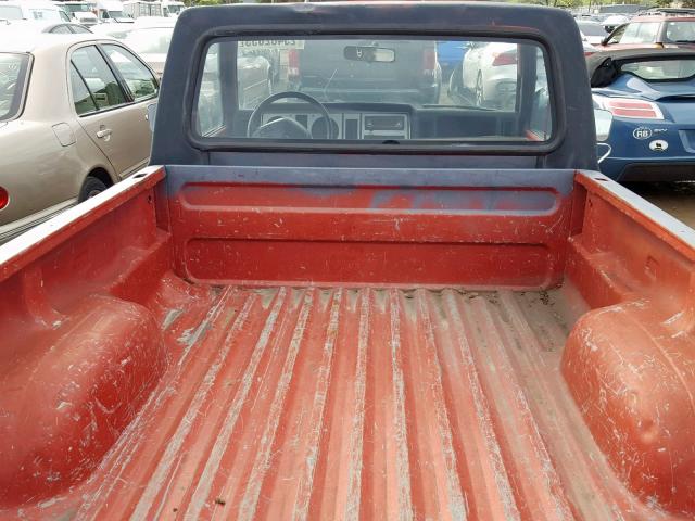 1FTBR10A3JUD82788 - 1988 FORD RANGER GRAY photo 6