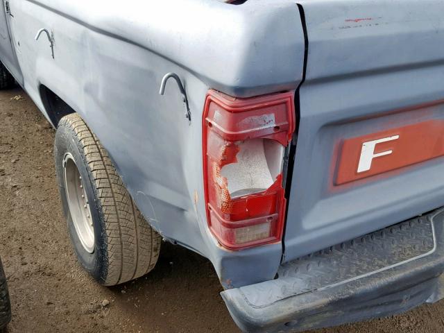 1FTBR10A3JUD82788 - 1988 FORD RANGER GRAY photo 9