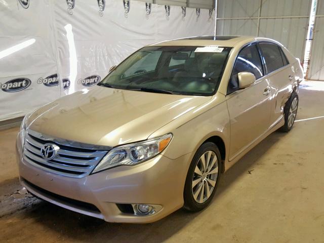 4T1BK3DB0BU381453 - 2011 TOYOTA AVALON BAS Qızıl foto 2