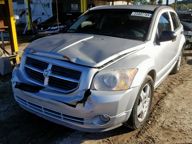 1B3HB48B08D631296 - 2008 DODGE CALIBER SX SILVER photo 2