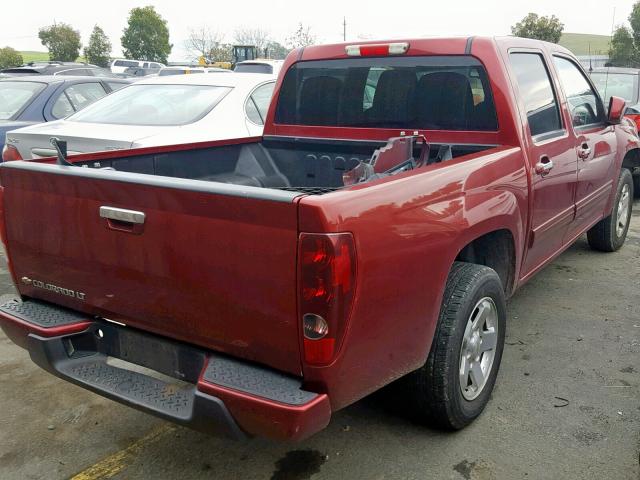 1GCDSCF93B8131219 - 2011 CHEVROLET COLORADO L BURGUNDY photo 4
