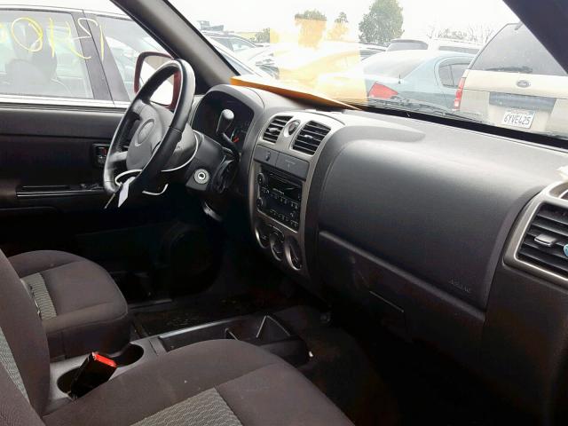 1GCDSCF93B8131219 - 2011 CHEVROLET COLORADO L BURGUNDY photo 5