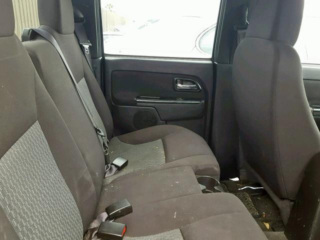 1GCDSCF93B8131219 - 2011 CHEVROLET COLORADO L BURGUNDY photo 6