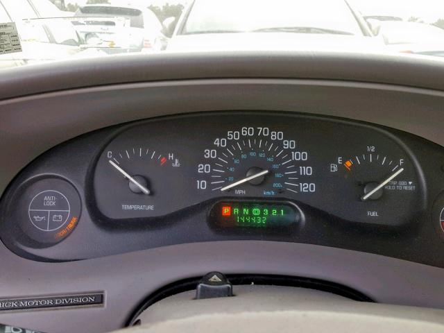 2G4WS52J121170376 - 2002 BUICK CENTURY CU GRAY photo 8