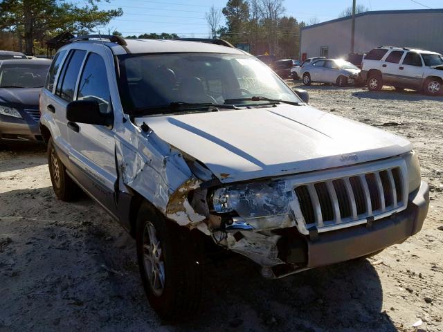 1J4GX48S34C249365 - 2004 JEEP GRAND CHER WHITE photo 1