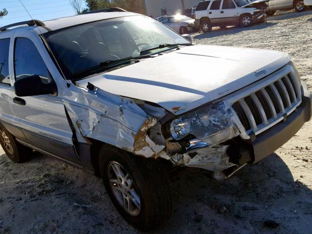 1J4GX48S34C249365 - 2004 JEEP GRAND CHER WHITE photo 9