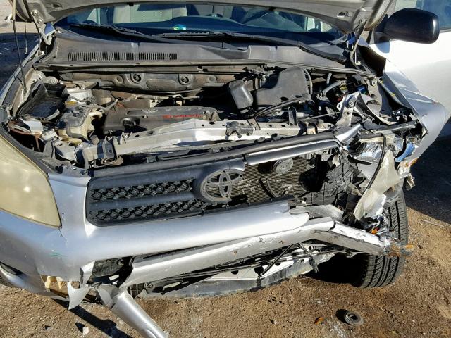 JTMZD33V765018947 - 2006 TOYOTA RAV4 SILVER photo 7