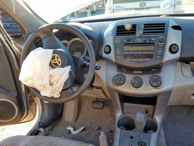 JTMZD33V765018947 - 2006 TOYOTA RAV4 SILVER photo 9