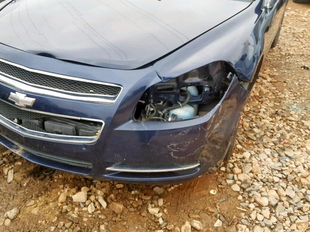 1G1ZC5E14BF359602 - 2011 CHEVROLET MALIBU 1LT BLUE photo 9