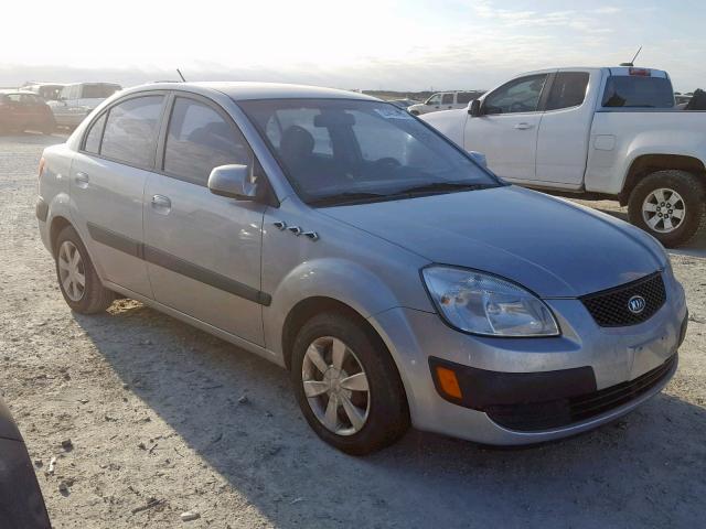 KNADE123266161579 - 2006 KIA RIO SILVER photo 1