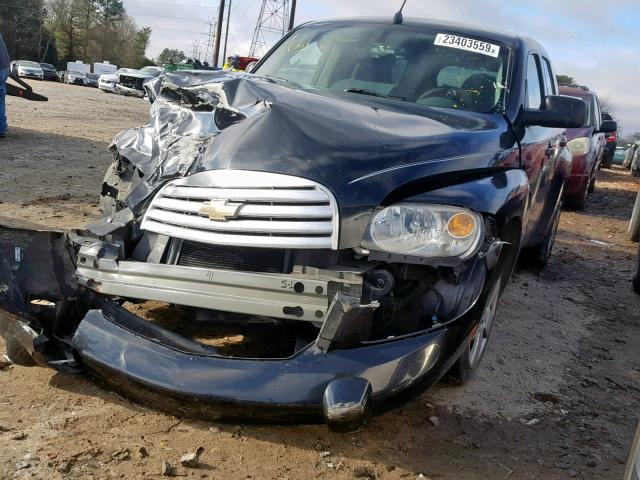 3GNDA13D88S528609 - 2008 CHEVROLET HHR LS Negro foto 2