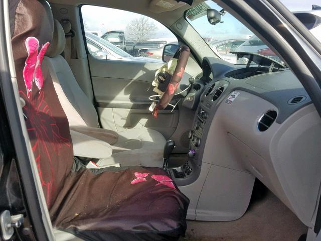 3GNDA13D88S528609 - 2008 CHEVROLET HHR LS Negro foto 5