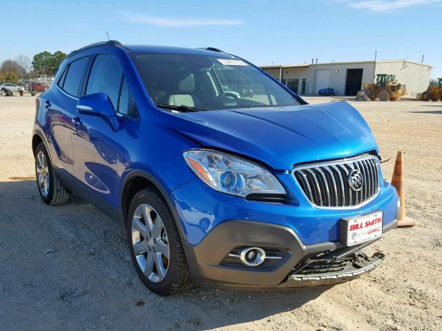 KL4CJCSB2GB612932 - 2016 BUICK ENCORE BLUE photo 1