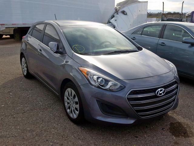 KMHD35LH7GU303766 - 2016 HYUNDAI ELANTRA GT CHARCOAL photo 1