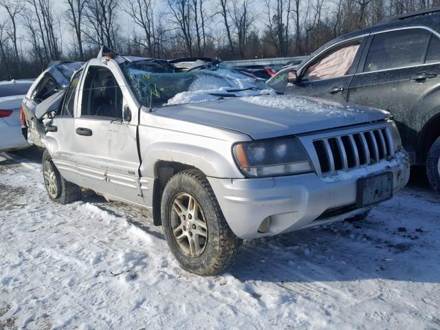 1J4GW48S34C322673 - 2004 JEEP GRAND CHER SILVER photo 1