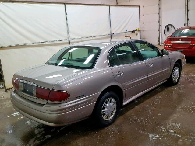 1G4HP54K02U123764 - 2002 BUICK LESABRE CU TAN photo 4