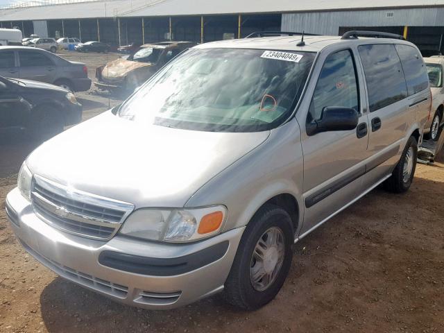 1GNDX13E24D159683 - 2004 CHEVROLET VENTURE LU SILVER photo 2