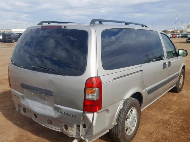 1GNDX13E24D159683 - 2004 CHEVROLET VENTURE LU SILVER photo 4