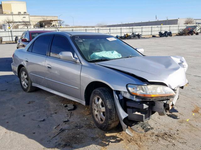 1HGCG56632A067675 - 2002 HONDA ACCORD EX SILVER photo 1