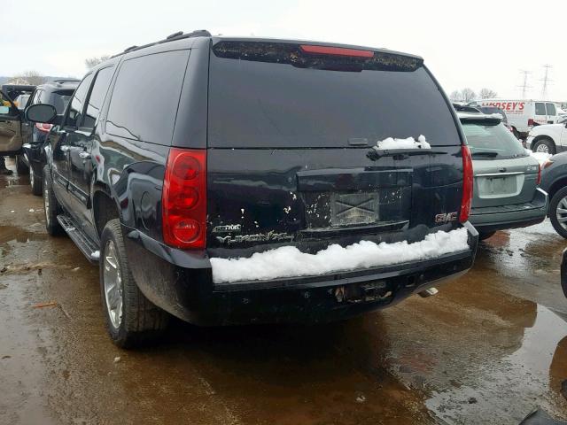 1GKFK36389R205313 - 2009 GMC YUKON XL K BLACK photo 3