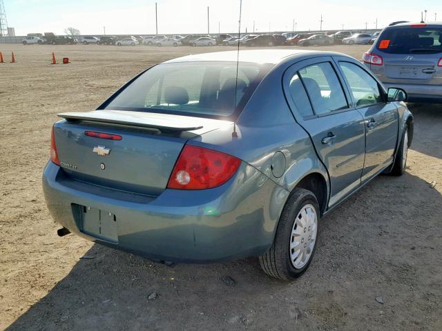 1G1AD5F53A7139176 - 2010 CHEVROLET COBALT 1LT TURQUOISE photo 4