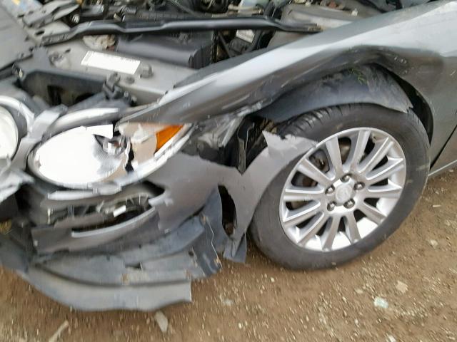 2G4WE587871242457 - 2007 BUICK LACROSSE C GRAY photo 9