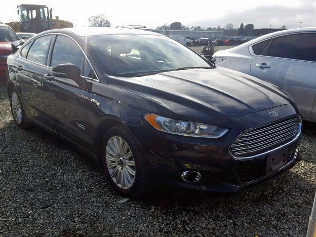 3FA6P0SU1ER151187 - 2014 FORD FUSION TIT GREEN photo 1