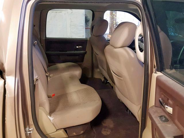 3D7TP2CL8AG109772 - 2010 DODGE RAM 2500 BROWN photo 6