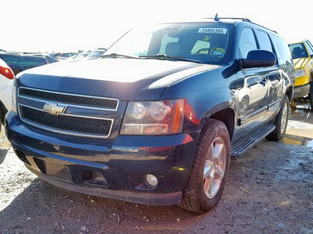 3GNFC16048G306633 - 2008 CHEVROLET SUBURBAN C BLUE photo 2