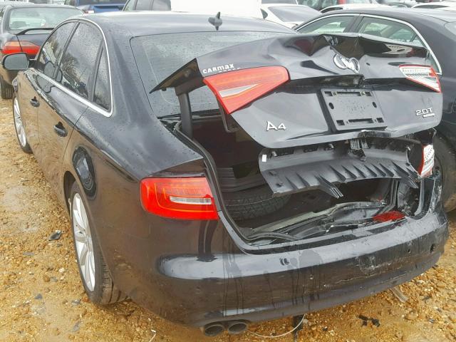 WAUFFAFL0DN005334 - 2013 AUDI A4 PREMIUM BLACK photo 3