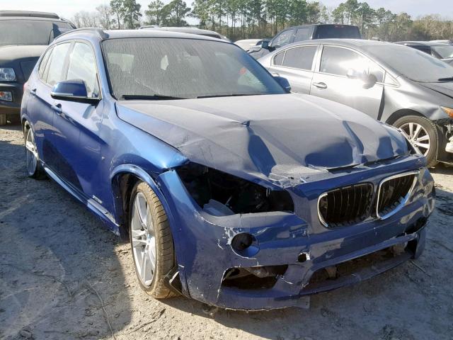 WBAVM1C56EVW54354 - 2014 BMW X1 SDRIVE2 BLUE photo 1
