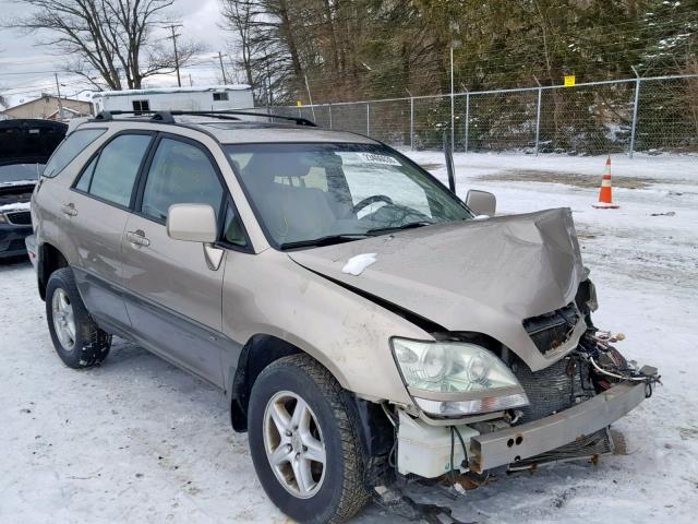 JTJHF10U420241358 - 2002 LEXUS RX 300 TAN photo 1