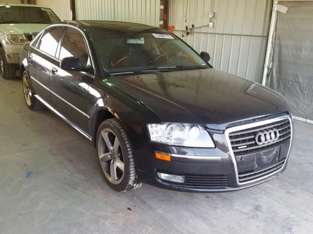 WAURVAFA9AN005536 - 2010 AUDI A8 QUATTRO BLACK photo 1