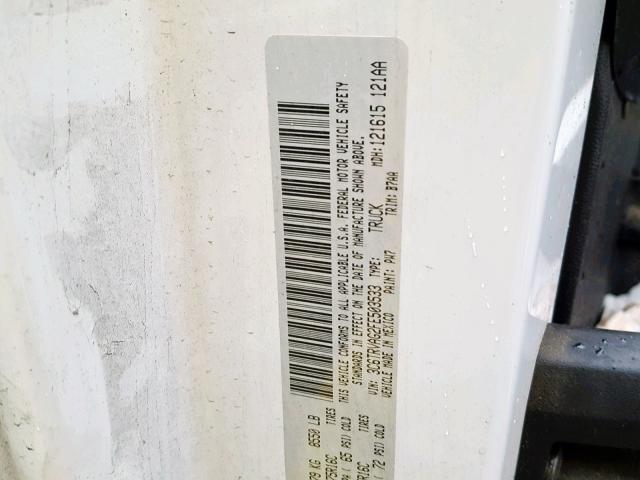 3C6TRVAG2FE503533 - 2015 RAM PROMASTER 白色 照片 10