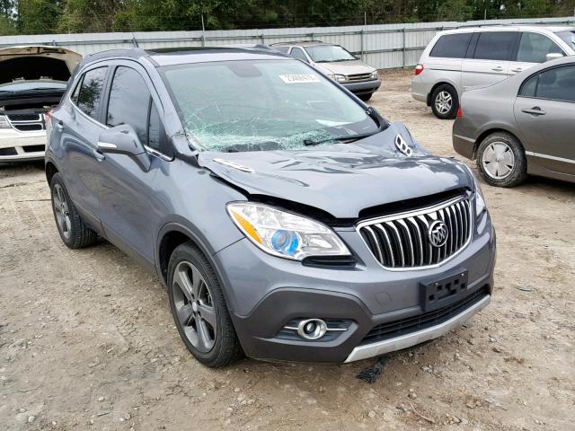 KL4CJBSB3EB545345 - 2014 BUICK ENCORE CON BLUE photo 1