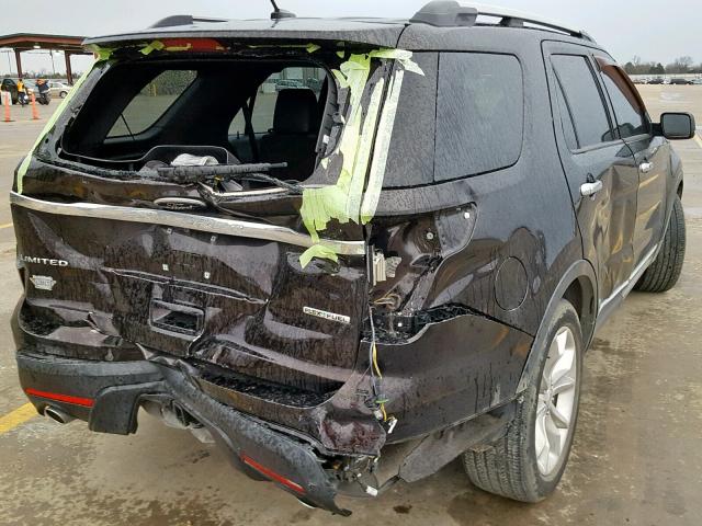 1FM5K7F82DGB33308 - 2013 FORD EXPLORER L BLACK photo 9