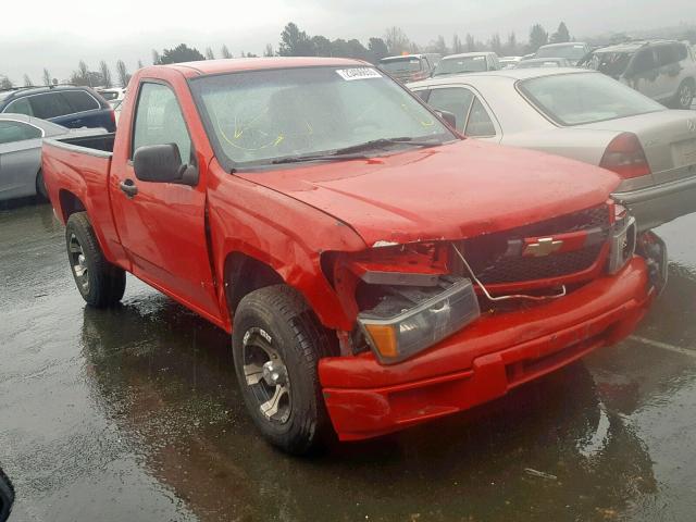 1GCCS148368174927 - 2006 CHEVROLET COLORADO RED photo 1