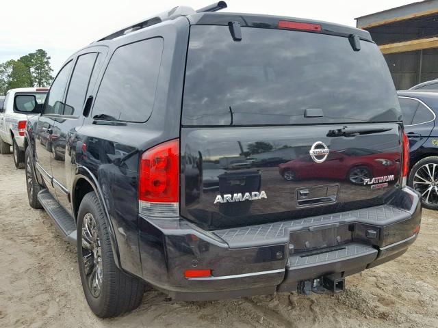 5N1BA0ND5FN617788 - 2015 NISSAN ARMADA SV BLACK photo 3