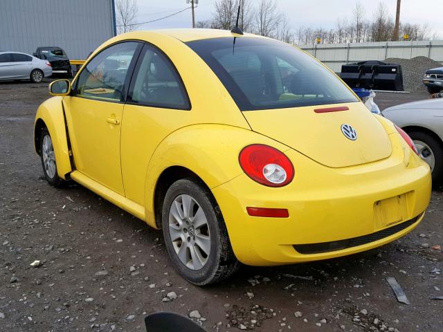 3VWPW31CX8M525788 - 2008 VOLKSWAGEN NEW BEETLE Gelb Foto 3