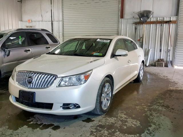 1G4GD5ED7BF374547 - 2011 BUICK LACROSSE C WHITE photo 2