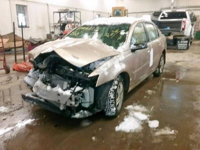 1G8AJ55F66Z132867 - 2006 SATURN ION LEVEL GOLD photo 2