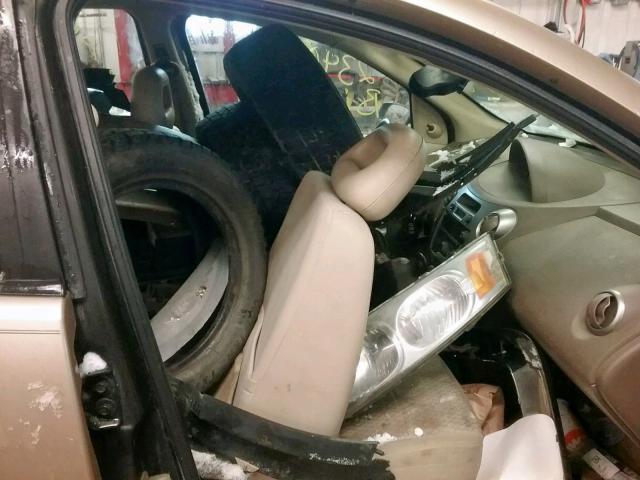 1G8AJ55F66Z132867 - 2006 SATURN ION LEVEL GOLD photo 5